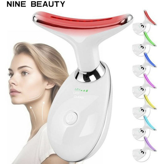 Massage neck beauty device neck wrinkle device